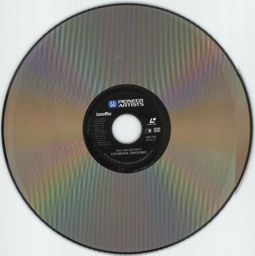 Paul McCartney and Wings Liverpool Oratorio - Shrink laserdisc / lazerdisc US MCCLZLI188284