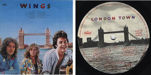 Paul McCartney and Wings London Town vinyl LP album (LP record) Mexican MCCLPLO264024
