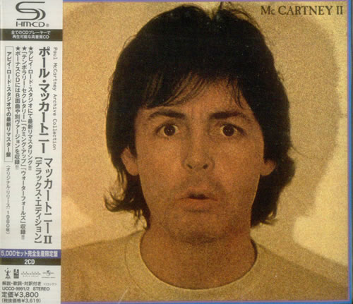 Paul McCartney and Wings McCartney II SHM CD Japanese MCCHMMC544042