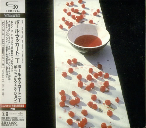 Paul McCartney and Wings Mccartney SHM CD Japanese MCCHMMC544039