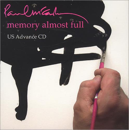 Paul McCartney and Wings Memory Almost Full CD-R acetate US MCCCRME404670