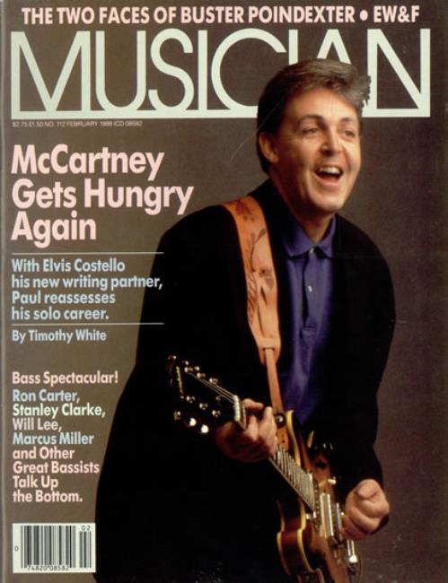 Paul McCartney and Wings Musician - two issues magazine US MCCMAMU487184