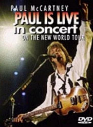 Paul McCartney and Wings Paul Is Live In Concert DVD UK MCCDDPA255369