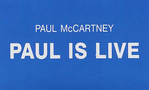 Paul McCartney and Wings Paul Is Live cassette album US MCCCLPA141491