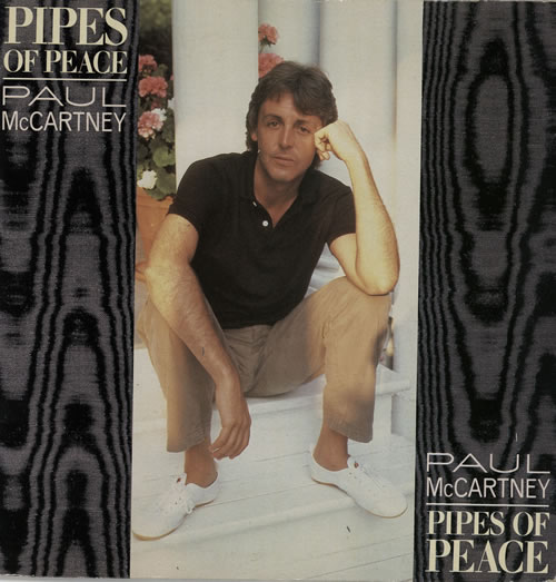 Paul McCartney and Wings Pipes Of Peace 7" vinyl single (7 inch record / 45) UK MCC07PI568385