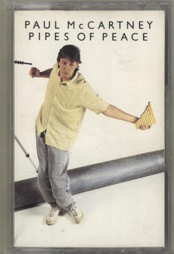 Paul McCartney and Wings Pipes Of Peace cassette album UK MCCCLPI695782