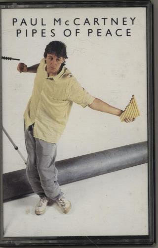Paul McCartney and Wings Pipes Of Peace cassette album UK MCCCLPI759015