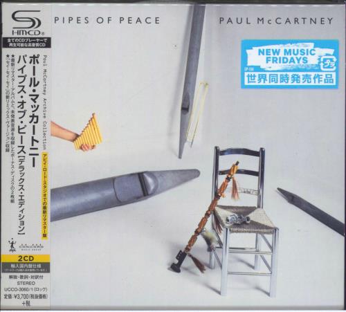 Paul McCartney and Wings Pipes Of Peace SHM CD Japanese MCCHMPI814328