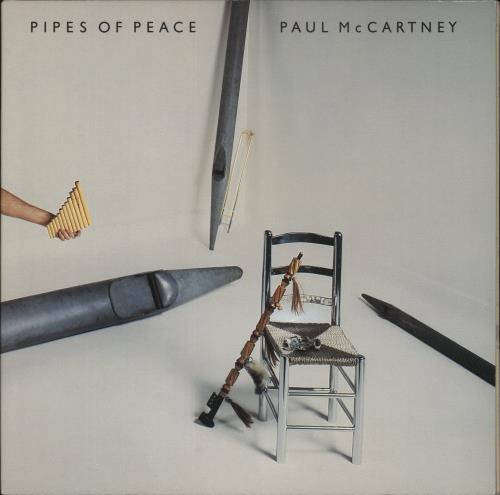 Paul McCartney and Wings Pipes Of Peace vinyl LP album (LP record) US MCCLPPI884864