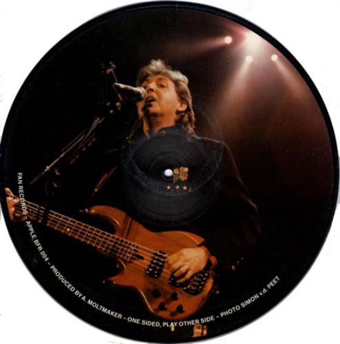 Paul McCartney and Wings Press Conference - Rotterdam 12" vinyl picture disc (12 inch picture record) Dutch MCC2PPR224941