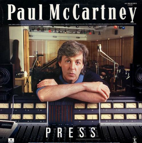 Paul McCartney and Wings Press 12" vinyl single (12 inch record / Maxi-single) Brazilian MCC12PR318843
