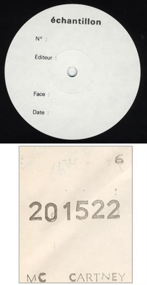 Paul McCartney and Wings Pretty Little Head - Test Pressing 12" vinyl single (12 inch record / Maxi-single) French MCC12PR367464