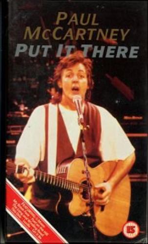 Paul McCartney and Wings Put It There video (VHS or PAL or NTSC) UK MCCVIPU154827