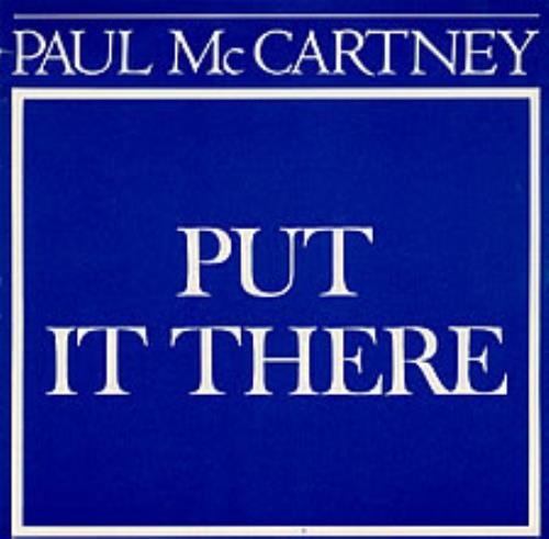 Paul McCartney and Wings Put It There 7" vinyl single (7 inch record / 45) French MCC07PU02382