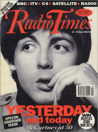 Paul McCartney and Wings Radio Times - Special Souvenir Issue magazine UK MCCMARA401518