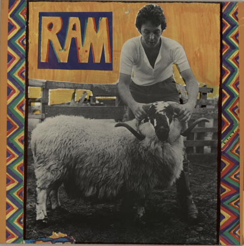 Paul McCartney and Wings Ram - 3rd - Sample vinyl LP album (LP record) UK MCCLPRA593033
