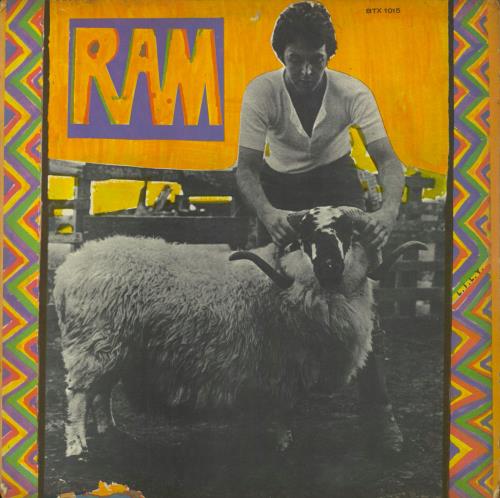 Paul McCartney and Wings Ram - Mono vinyl LP album (LP record) Brazilian MCCLPRA821361