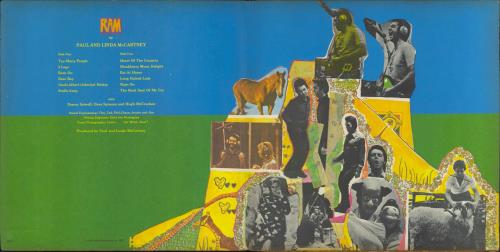 Paul McCartney and Wings Ram - Mono vinyl LP album (LP record) Brazilian MCCLPRA821361
