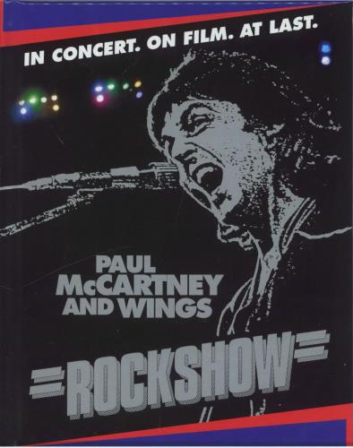 Paul McCartney and Wings Rockshow Blu Ray DVD UK MCCBRRO822969