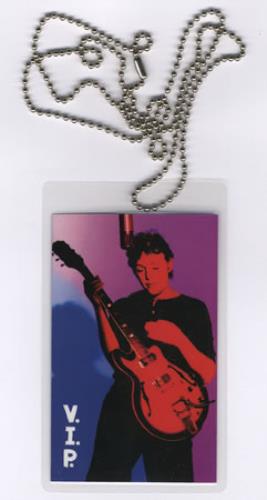 Paul McCartney and Wings Run Devil Run - laminated tour style pass memorabilia US MCCMMRU150071