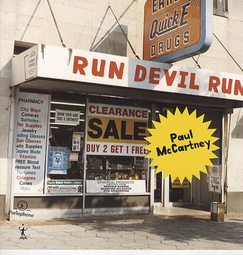 Paul McCartney and Wings Run Devil Run display UK MCCDIRU325474