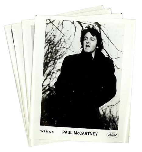 Paul McCartney and Wings Set Of Publicity Photographs photograph US MCCPHSE466987