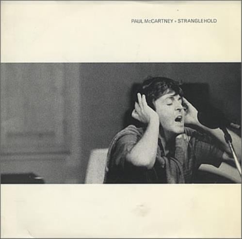 Paul McCartney and Wings Stranglehold 7" vinyl single (7 inch record / 45) US MCC07ST48279