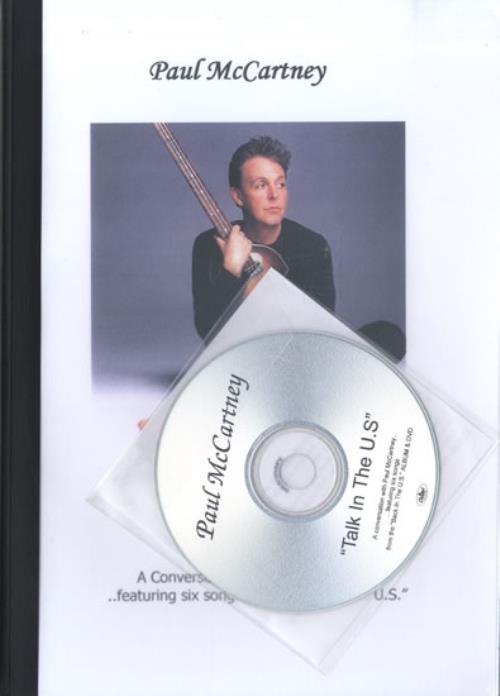 Paul McCartney and Wings Talk In The U.S media press kit German MCCKITA243259