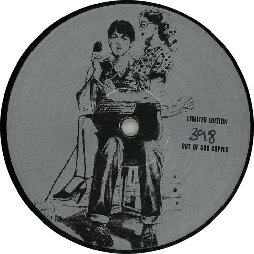 Paul McCartney and Wings Temporary Secretary 12" vinyl single (12 inch record / Maxi-single) UK MCC12TE271893