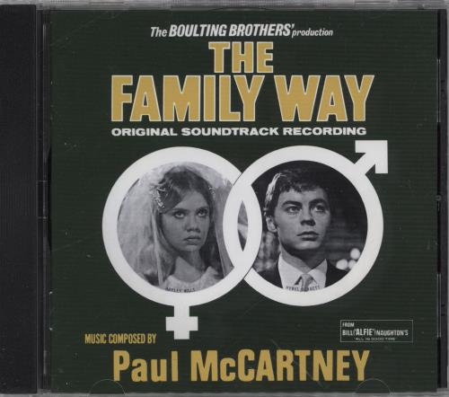 Paul McCartney and Wings The Family Way CD album (CDLP) UK MCCCDTH766636