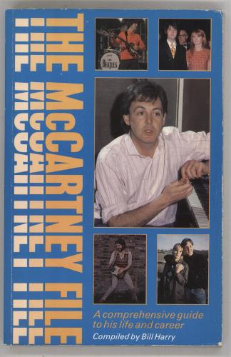 Paul McCartney and Wings The McCartney File book UK MCCBKTH370635