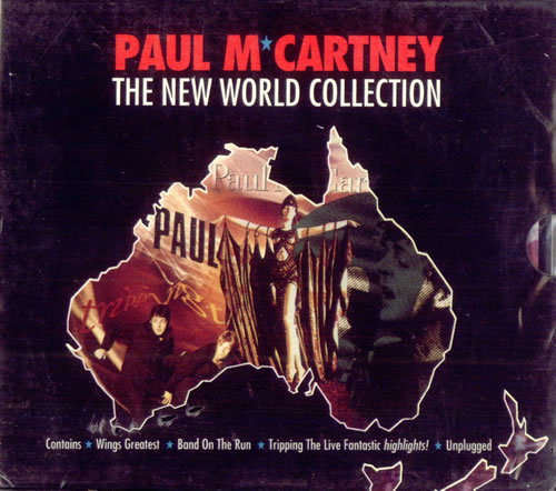Paul McCartney and Wings The New World Collection box set Australian MCCBXTH16186