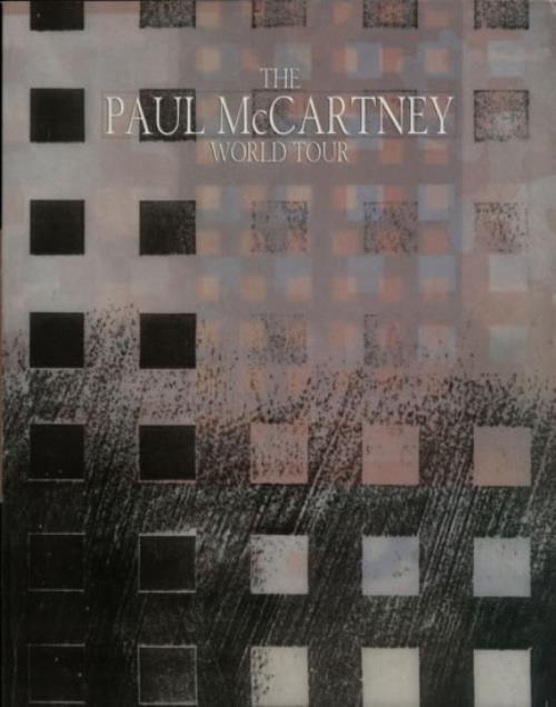 Paul McCartney and Wings The Paul McCartney World Tour tour programme UK MCCTRTH294407