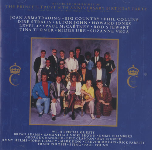 Paul McCartney and Wings The Prince's Trust 10th Anniversary Birthday Party CD album (CDLP) US MCCCDTH470678