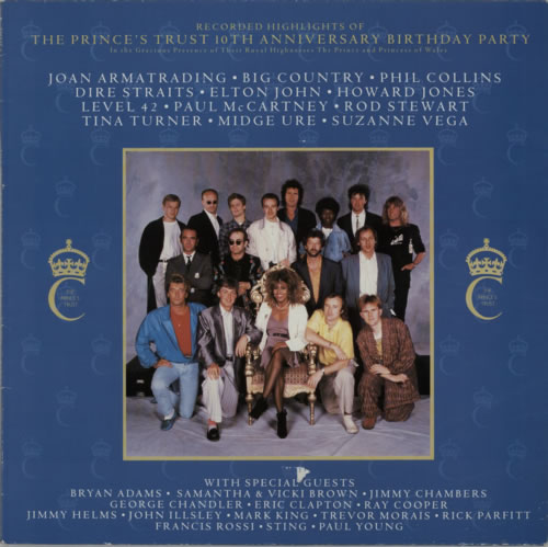 Paul McCartney and Wings The Prince's Trust 10th Anniversary Birthday Party vinyl LP album (LP record) German MCCLPTH589843