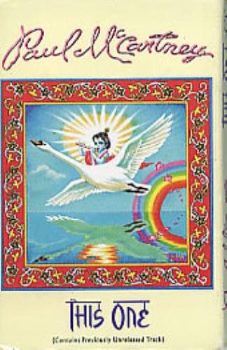 Paul McCartney and Wings This One cassette single US MCCCSTH77689