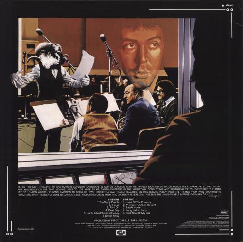 Paul McCartney and Wings Thrillington - 180gram Vinyl vinyl LP album (LP record) UK MCCLPTH778058