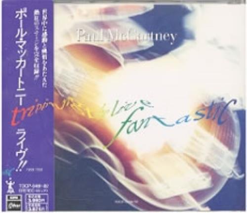 Paul McCartney and Wings Tripping The Live Fantastic 2 CD album set (Double CD) Japanese MCC2CTR177298