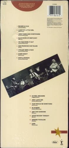 Paul McCartney and Wings Unplugged - Original Longbox CD album (CDLP) US MCCCDUN14774