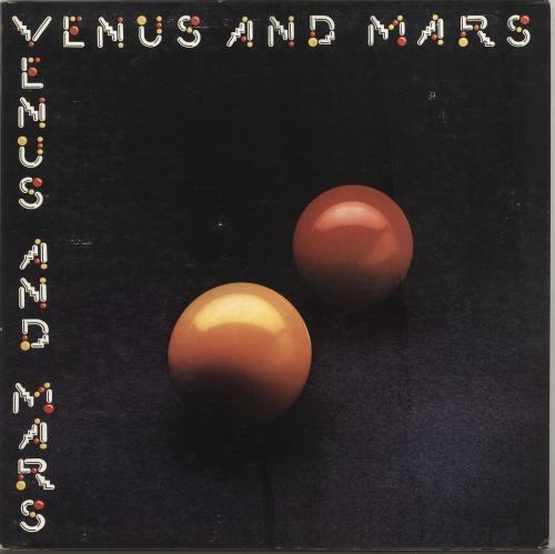 Paul McCartney and Wings Venus And Mars - Complete vinyl LP album (LP record) US MCCLPVE702953