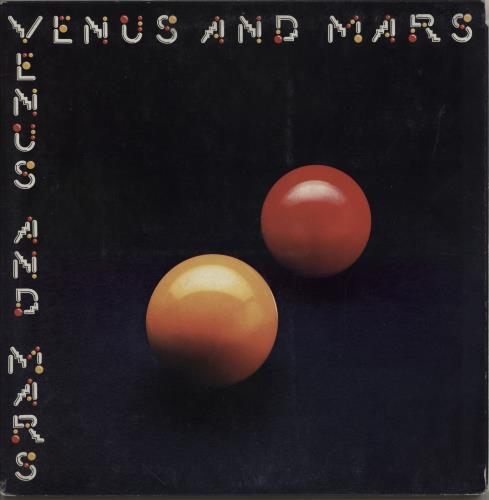 Paul McCartney and Wings Venus And Mars - Complete vinyl LP album (LP record) Italian MCCLPVE764154
