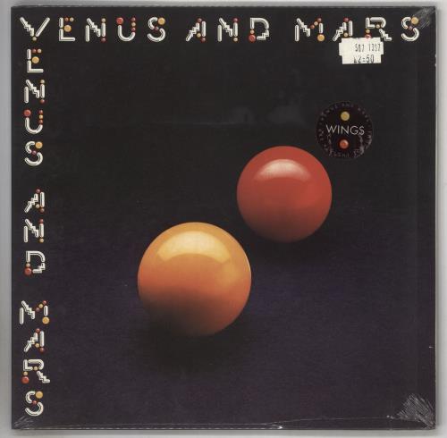 Paul McCartney and Wings Venus And Mars - Sealed vinyl LP album (LP record) UK MCCLPVE738425