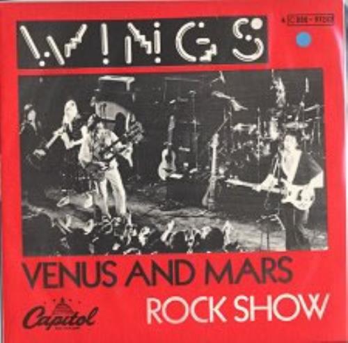 Paul McCartney and Wings Venus And Mars/rock Show 7" vinyl single (7 inch record / 45) Belgian MCC07VE71914