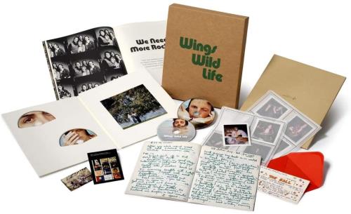 Paul McCartney and Wings Wild Life - Deluxe Edition - Sealed CD Album Box Set UK MCCDXWI873904