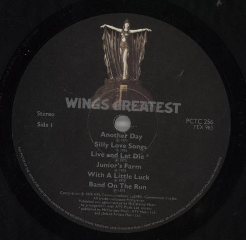 Paul McCartney and Wings Wings Greatest vinyl LP album (LP record) UK MCCLPWI807868