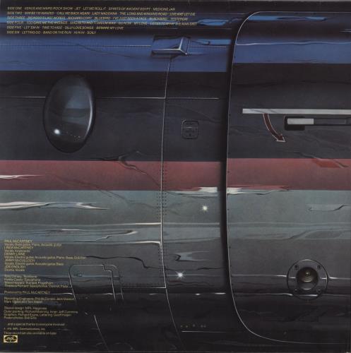 Paul McCartney and Wings Wings Over America - Complete 3-LP vinyl record set (Triple LP Album) UK MCC3LWI646359