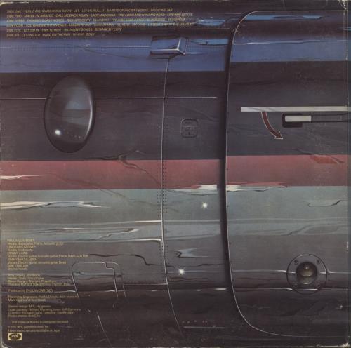 Paul McCartney and Wings Wings Over America - VG 3-LP vinyl record set (Triple LP Album) UK MCC3LWI870041