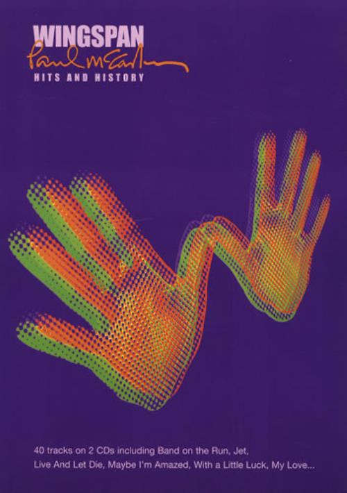 Paul McCartney and Wings Wingspan media press pack Swedish MCCPPWI250777