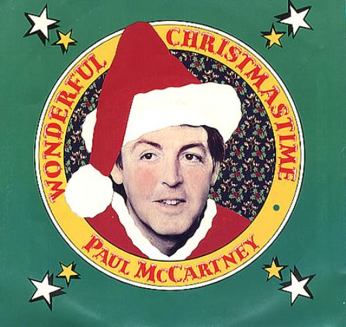 Paul McCartney and Wings Wonderful Christmastime 7" vinyl single (7 inch record / 45) US MCC07WO179663