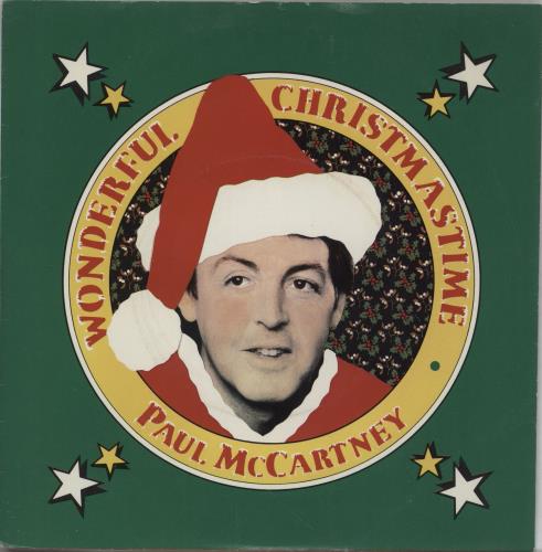 Paul McCartney and Wings Wonderful Christmastime 7" vinyl single (7 inch record / 45) Swedish MCC07WO216713